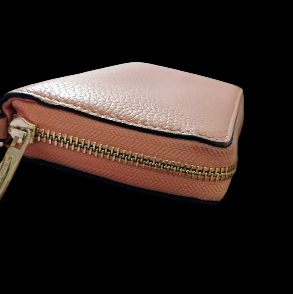 Michael Kors Peach Wristlet Wallet - Picture 5 of 8